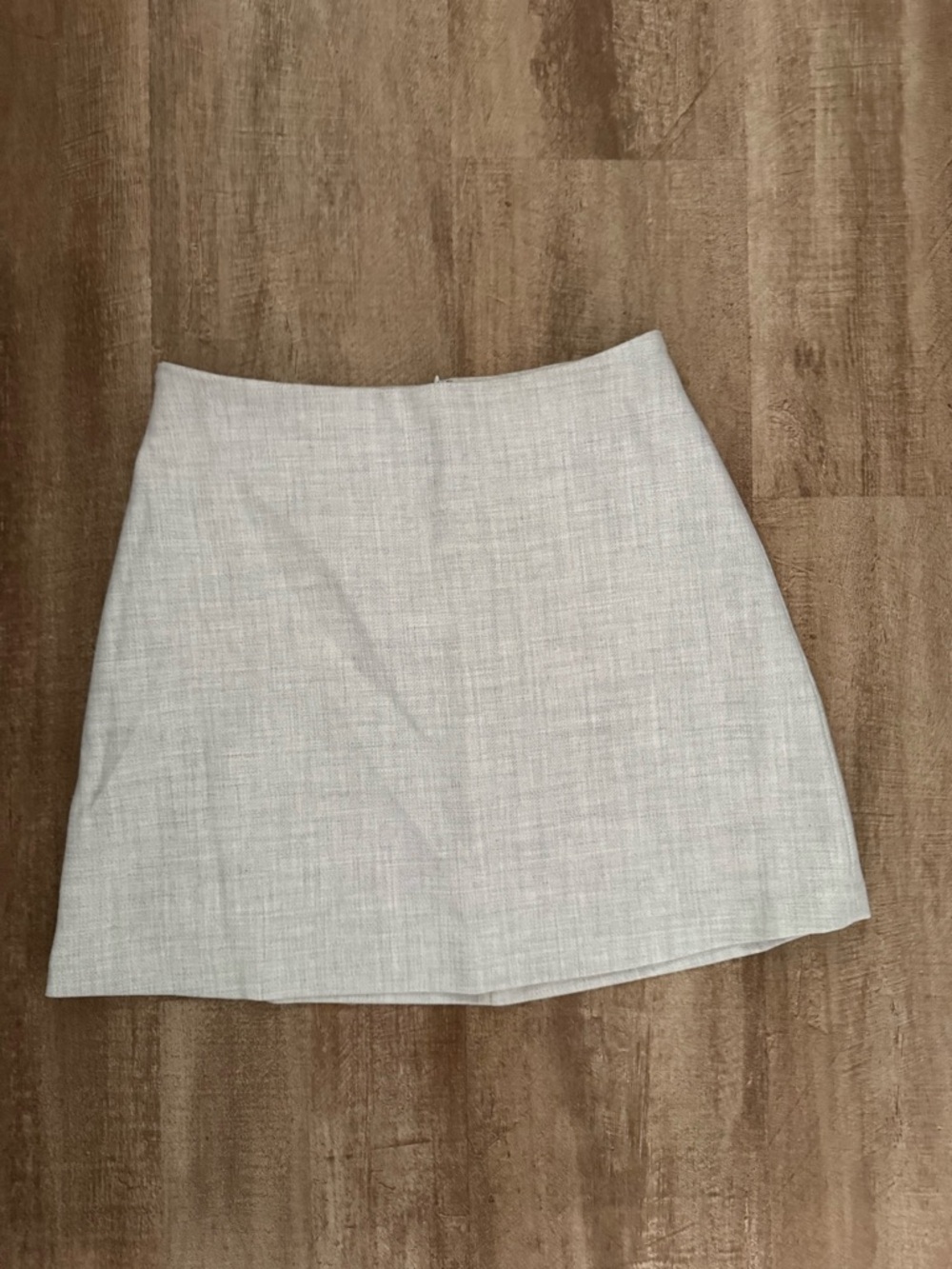 Wilfred A-Line Mini Skirt light grey